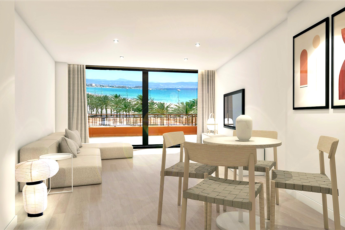 Neu sanierte Wohnung an der Playa de Palma